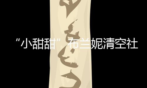 布 不布婚小讯刚宣清空社交账户兰妮甜甜久前