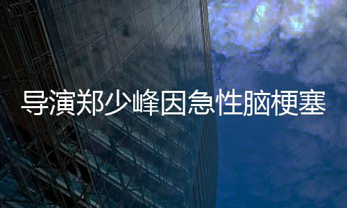 导演享年塞病逝 岁郑少脑梗峰因急性