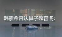 韩素希否认鼻子整容 称做了鼻炎手术还没有消肿