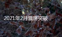 2021年2月票房突破100亿 历史上第三次单月票房破百亿